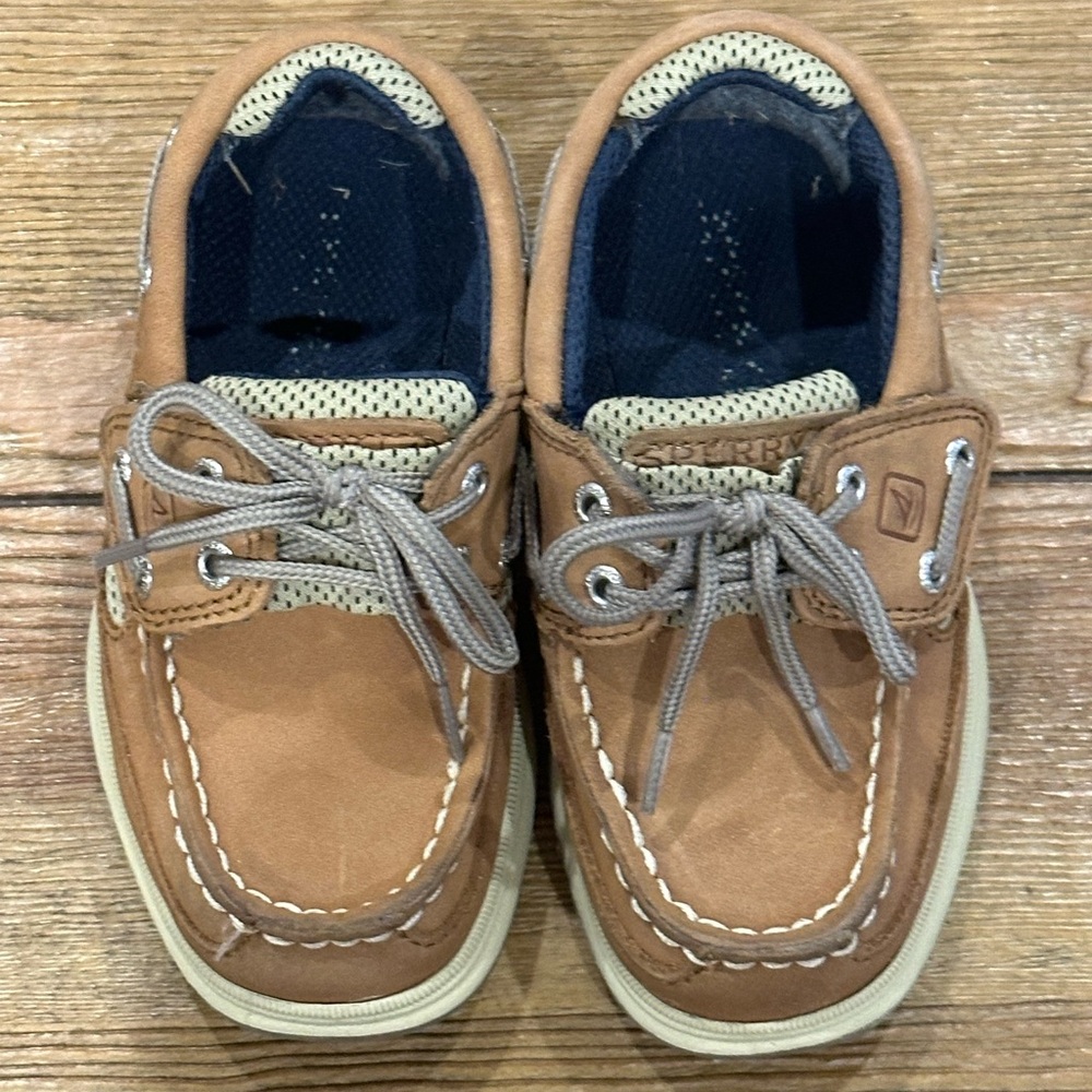 Sperry toddler topsider